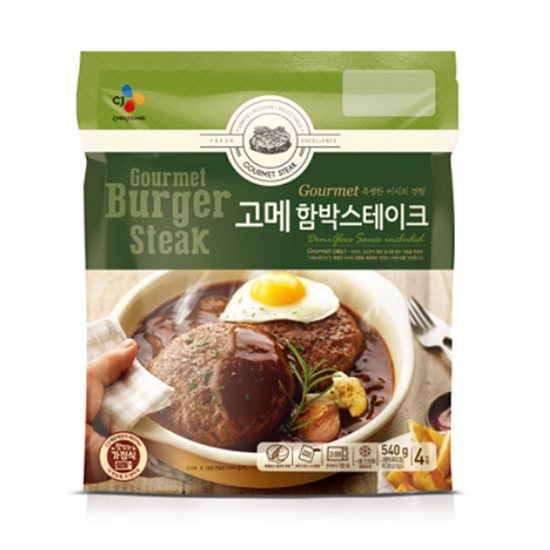 CJ제일제당 고메 함박스테이크 540g (3개)