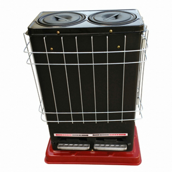 뉴테크 2구 6탄 연탄난로