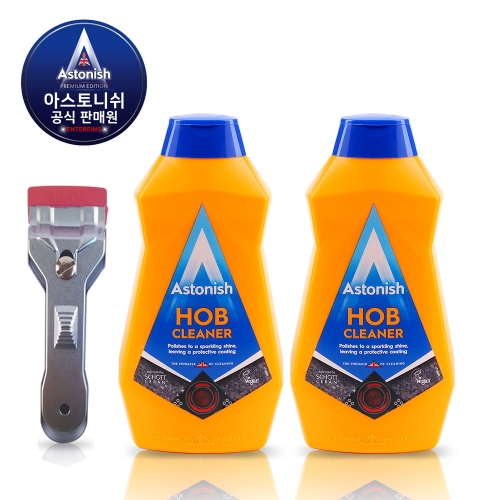 아스토니쉬 인덕션 클리너 500ml + 스크래퍼 (2개)_이미지