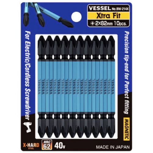 블랙코팅 드라이버 비트 세트 82mm BW-214X (10pcs)