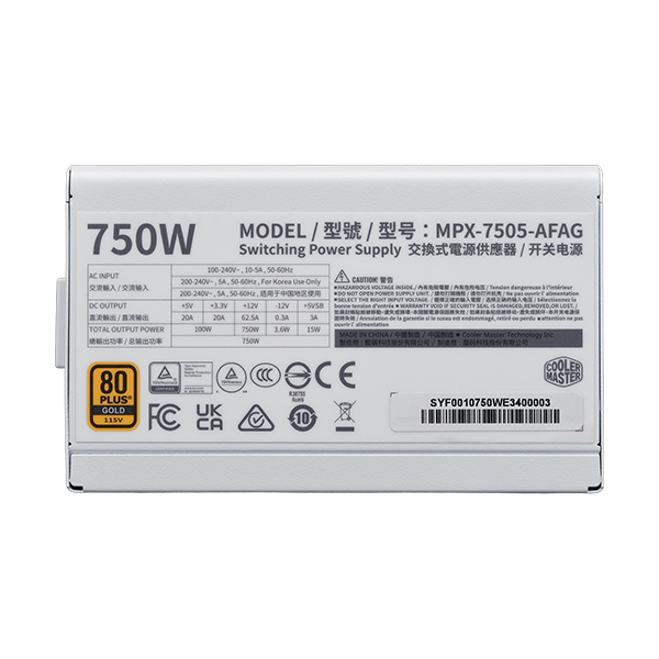 �𷯸����� ELITE GOLD 750 ATX 3.1 Ǯ��ⷯ ȭ��Ʈ