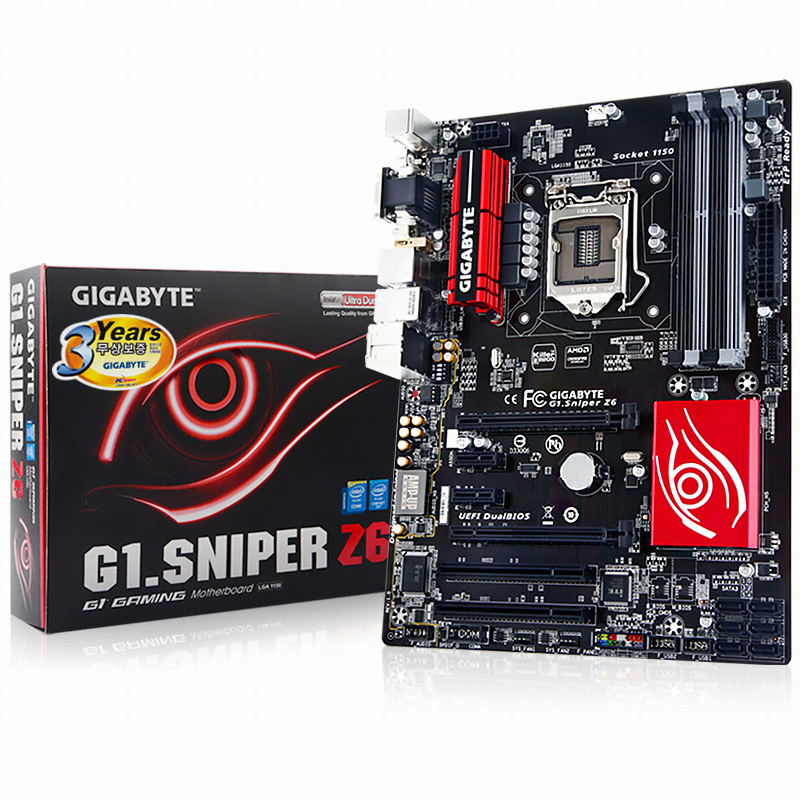 GIGABYTE G1.Sniper Z6 ���ֿ̹���� �Ǿ���Ʈ