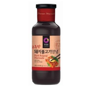 청정원 고추장 돼지불고기 양념 500g (1개)_이미지
