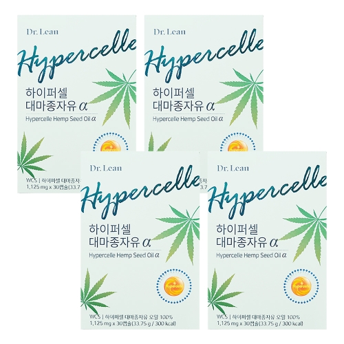 닥터린 하이퍼셀 대마종자유 알파 30캡슐 (4개)