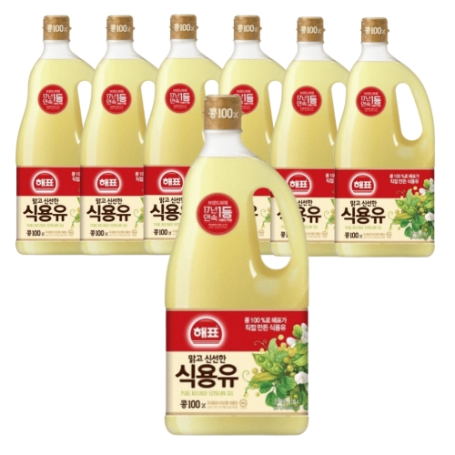 사조대림 해표 식용유 1.8L (7개)