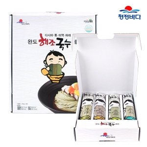 해초누들 완도해조국수 4종세트 톳국수 다시마국수 미역국수_이미지