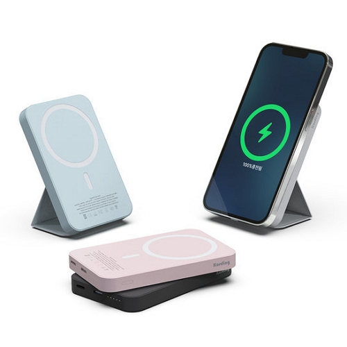코딩 맥파워 맥세이프 무선 보조배터리 KMPB05 5000mAh_이미지
