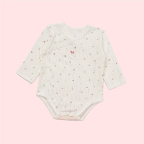 블루독 베이비 PH 리프플라워 꽃무늬배내바디수트 46170 040 04 4570923