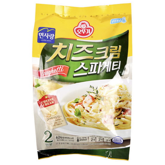 오뚜기 치즈크림 스파게티 2인분 624g이미지입니다. 누르면 해당 게시물로 새창이동합니다.