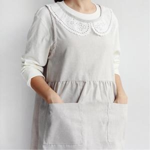 원피스 앞치마 어린이집 유치원 선생님 예쁜 선물용_이미지