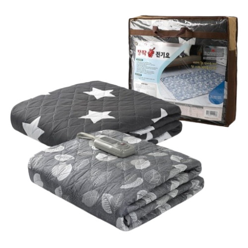 한일테크 장작불 전기요 (중형, 100x180cm)_이미지