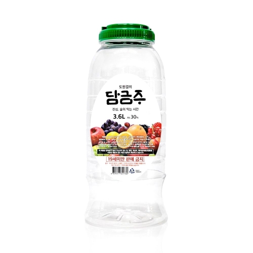 아름주가 도원결의 담금주 30도 3.6L (1개)_이미지