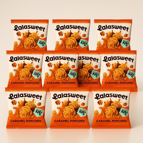 라라스윗 저당 카라멜 팝콘 30g (10개)