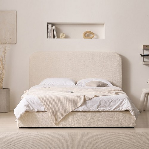 BIF보루네오 호텔라인 KC813 패브릭 침대 Q (2단본넬)_이미지