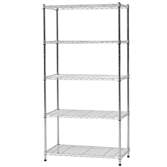 코랙코리아 5단 25파이 산업용 철제 수납 메탈랙 900x390