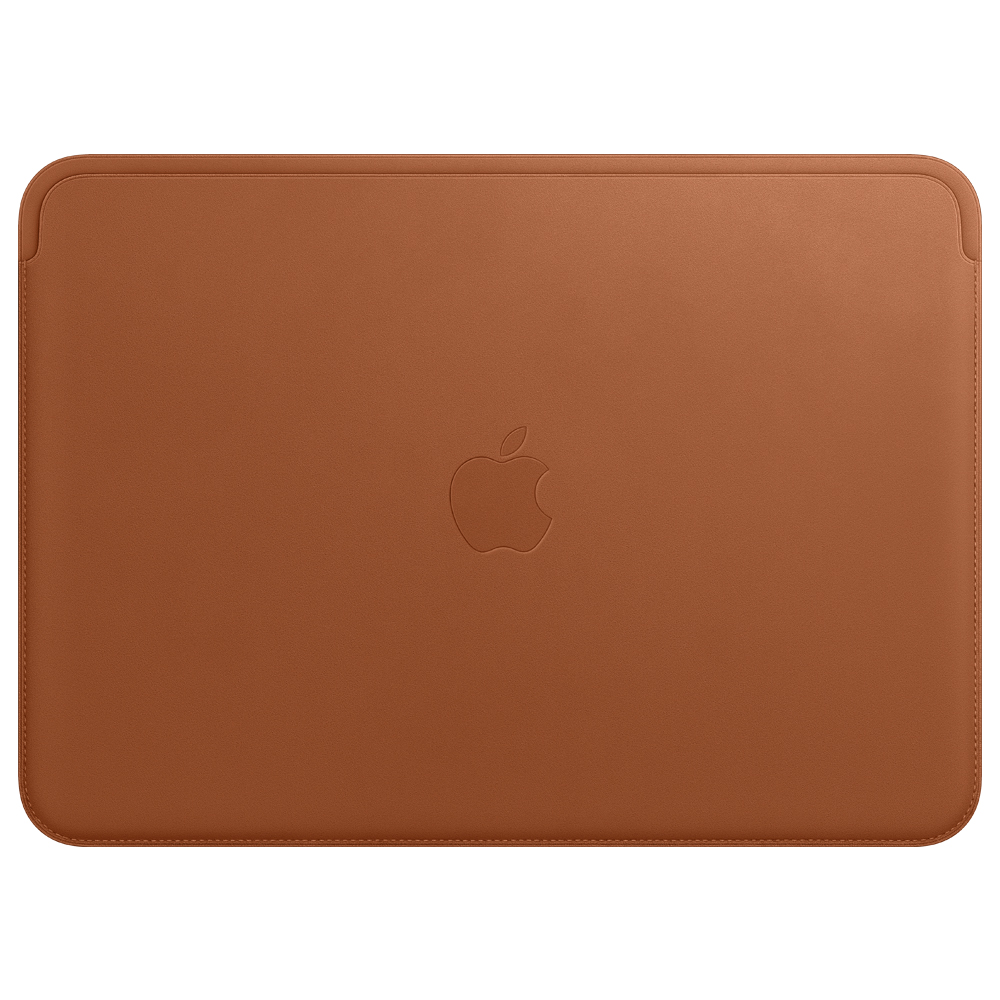 APPLE 12인치 맥북용 가죽 슬리브 (새들 브라운)_이미지