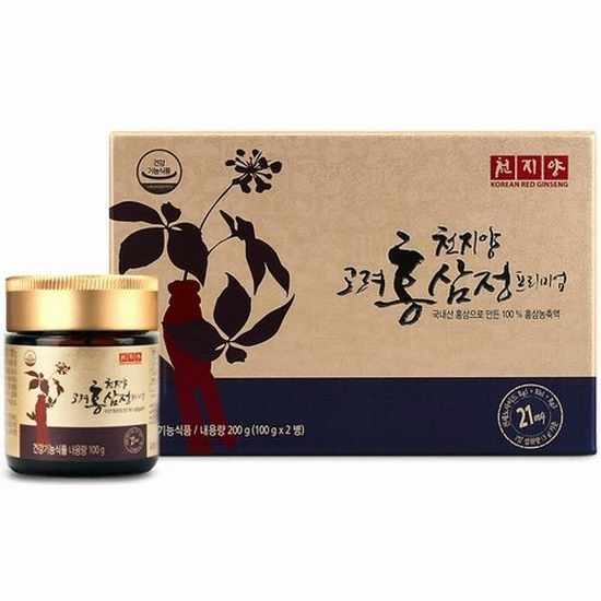천지양 고려 홍삼정 프리미엄 100g 2개입 세트