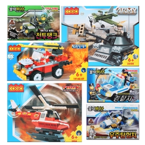 옥스포드 레고블럭 초/호환 블록 옥스포드/블럭매니아/소방차 경찰차 탱크 우주선 시티//키마/닌자고