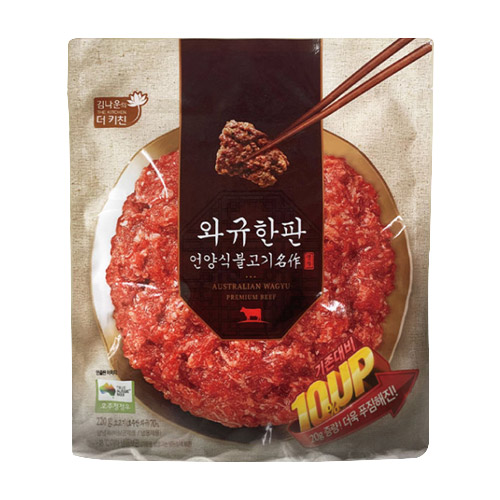 김나운더키친  언양식불고기 와규한판 220g [8개] 상품이미지