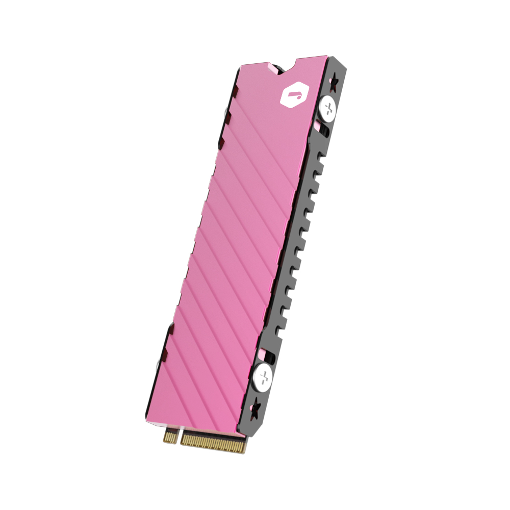 장우컴퍼니 JW-HTK10 M.2 방열판 [핑크]