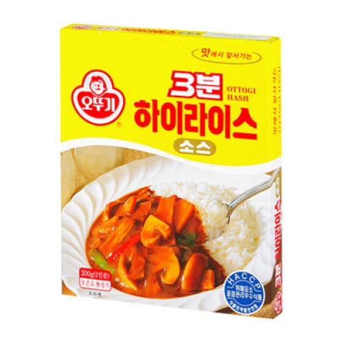오뚜기 3분 하이라이스 소스 200g (6개)_이미지