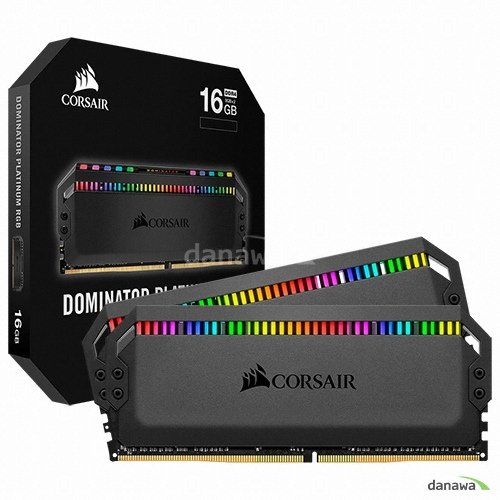 CORSAIR DDR4-3600 CL16 Dominator Platinum RGB 패키지 (16GB(8Gx2))_이미지