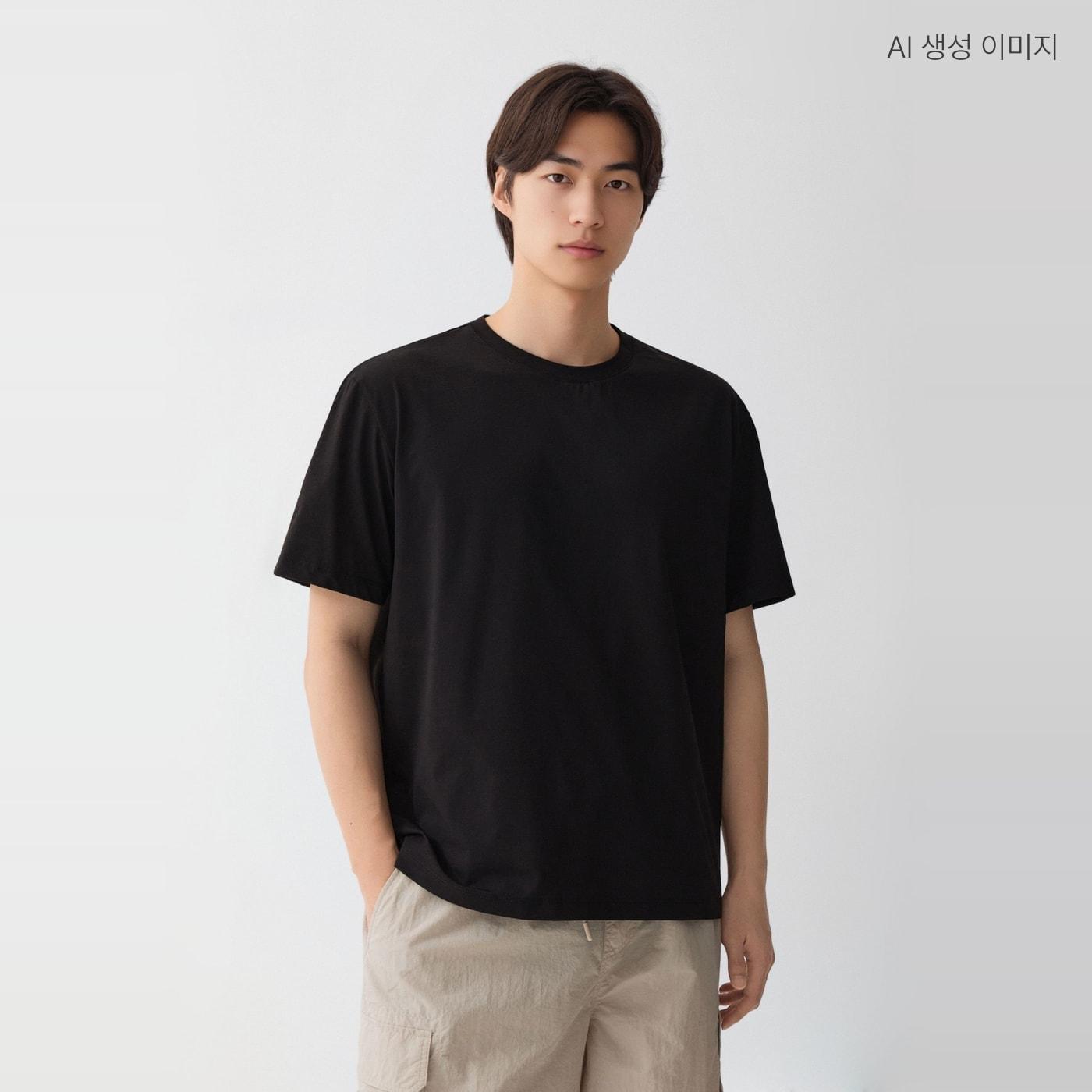 스파오 ACTIVE 소로나 라운드넥 반팔티 RE SPRWG37C06