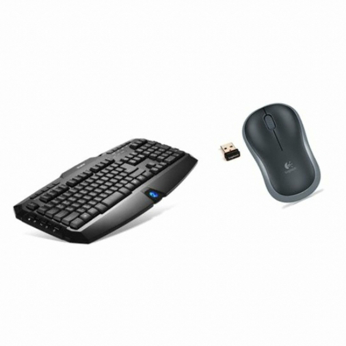 로지텍 잘만 ZM-K300M + 로지텍 M185