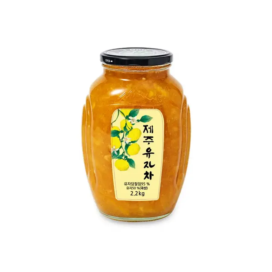 제주특산 제주 유자차 2.2kg (4개)_이미지