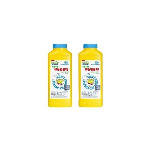 월성 스폰지밥 비눗방울 450ML 리필액 일반용 버블건_WE5CE31