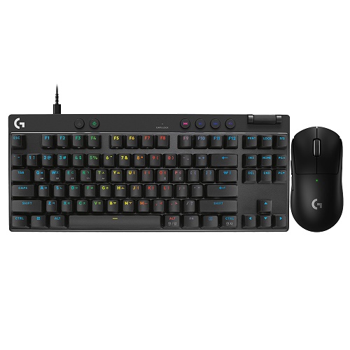 로지텍 G PRO X SUPERLIGHT 2 + PRO X TKL RAPID 키보드 마우스 세트 (블랙)_이미지