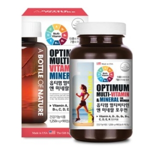 어바틀오브네이처 옵티멈 멀티비타민 앤 미네랄 포우먼 90캡슐