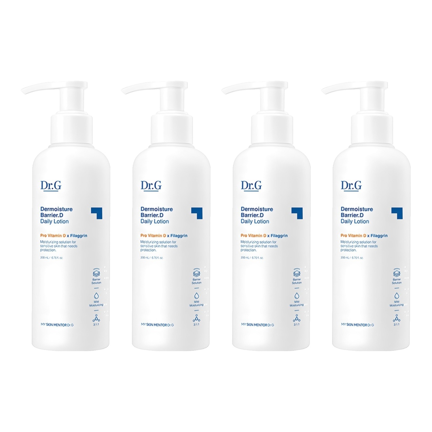 닥터지 더모이스처 배리어 D 데일리 로션 200ml (4개)_이미지