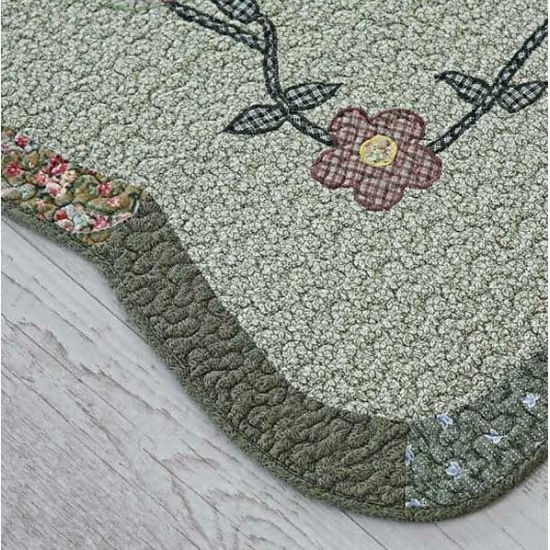 님프만 샤프론 목화솜 워싱카페트 (230x200cm)_이미지