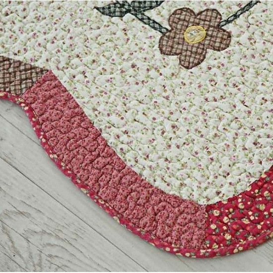 님프만 샤프론 목화솜 워싱카페트 (230x200cm)_이미지