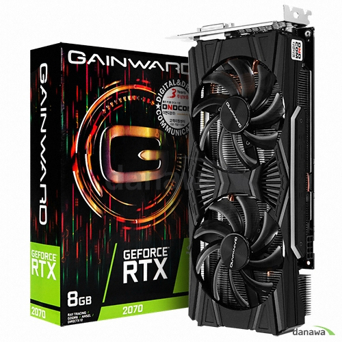 GAINWARD 지포스 RTX 2070 GSTAR D6 8GB