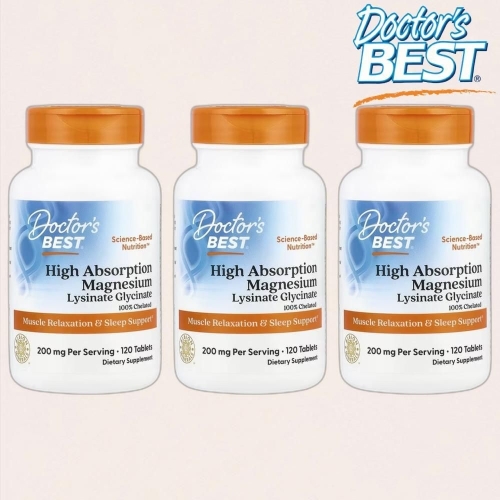 닥터스베스트 고흡수 마그네슘 100mg 120캡슐 (3개)_이미지
