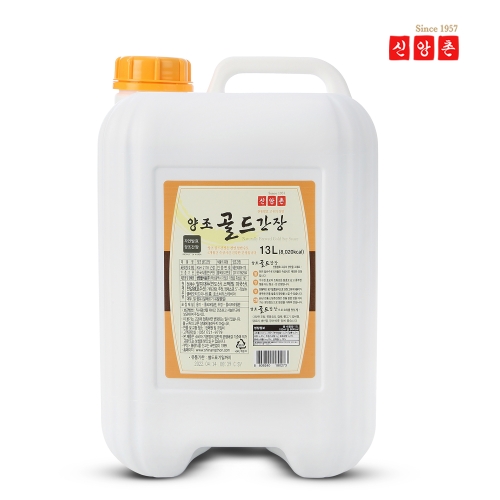 신앙촌 양조 골드간장 13L