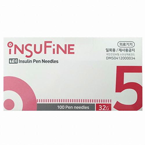 태창 인슈파인 펜니들 32G 5mm (300개)_이미지