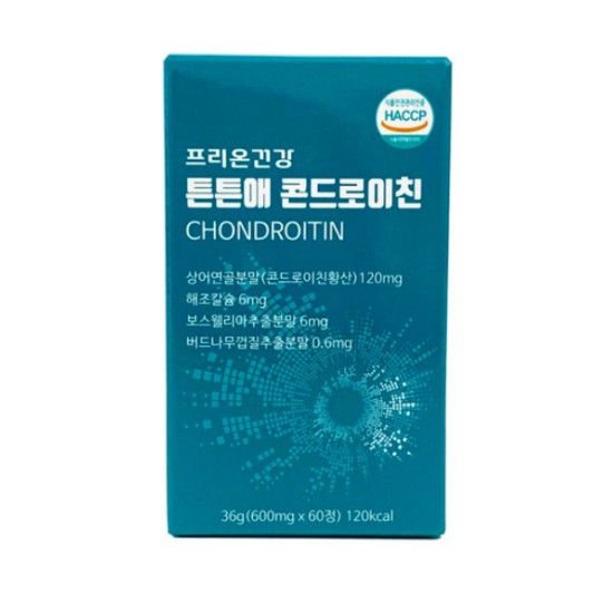프리온건강 튼튼애 콘드로이친 60정
