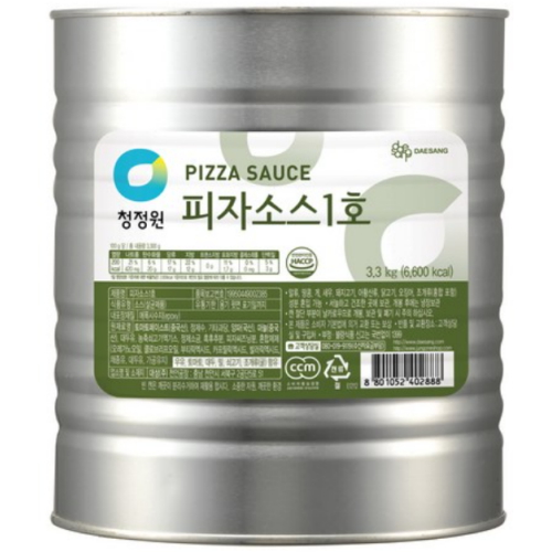 청정원 피자소스 1호 3.3kg (6개)_이미지