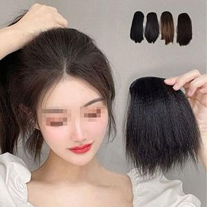  웨이브 옆머리 헤어피스 여성 가발 부분가발 30cm-WBF4258