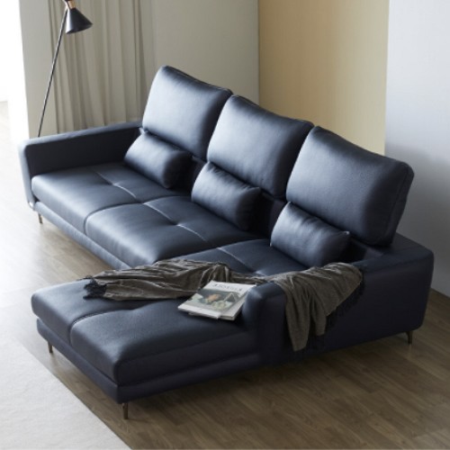 디쟈트 빈센트 카우치 천연가죽 소파 4인용_이미지