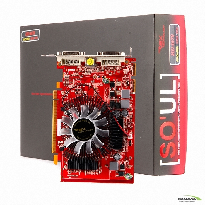 Rextech 라데온 HD 4670 SOUL D3 512MB APACK 850