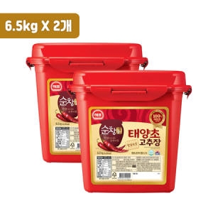 사조대림 해표 순창궁 태양초 고추장 6.5kg (2개)
