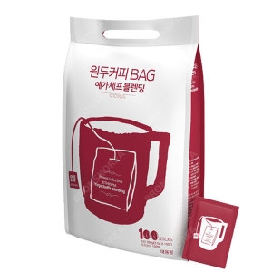 원두커피백 예가체프 블렌딩 100T/일회용 티백커피 원두커피