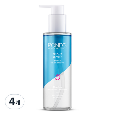 폰즈 클리어 스파 클렌징 오일 200ml (4개)_이미지