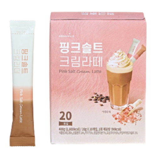 핑크솔트 크림라떼 20T