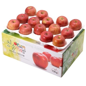아침햇살농장 아삭아삭 청송꿀사과 햇부사 38과 9kg (1개)