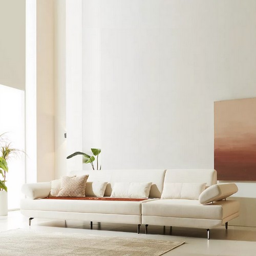 현대의료기 모짜르트II 4인 패브릭 포그니처 돌소파 MS (에메랄드딥그린)_이미지